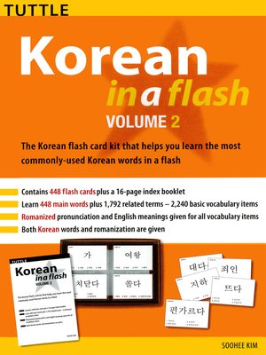 cover image of Korean in a Flash Kit Ebook Volume 2